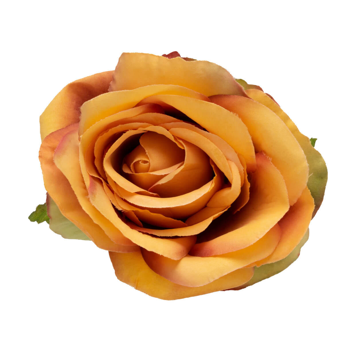Monisävyinen ruusu hiuskukka ja pukukukka 9,5cm