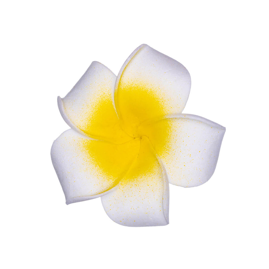 Plumeria hair flower hair clip 6cm