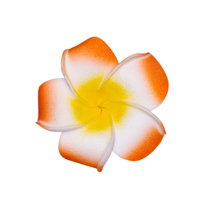 Plumeria hair flower hair clip 6cm