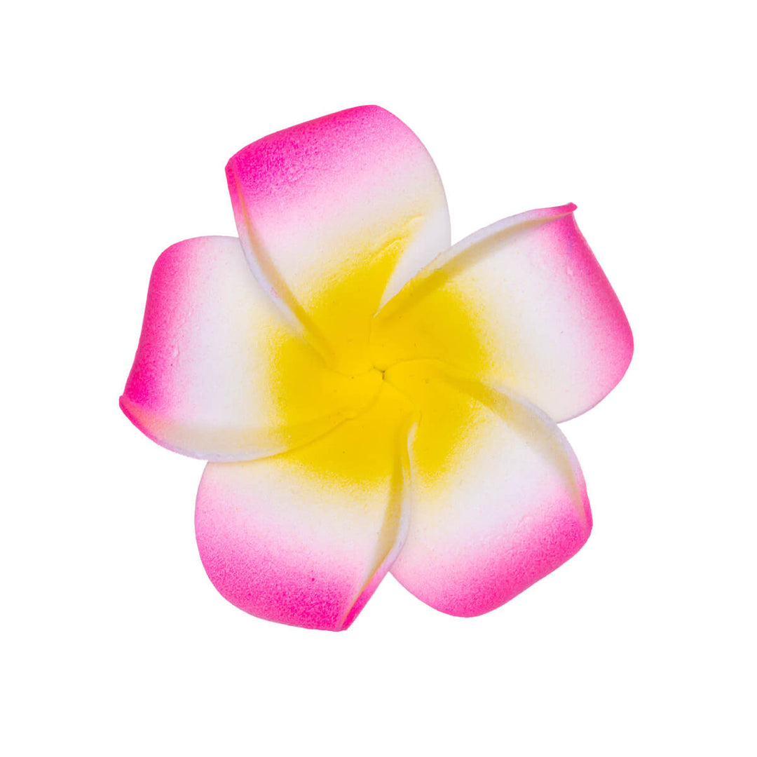 Plumeria hair flower hair clip 6cm