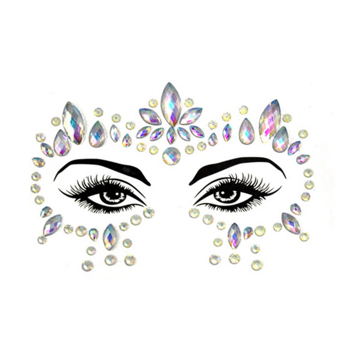 Im Dunkeln leuchtende Hautdiamanten