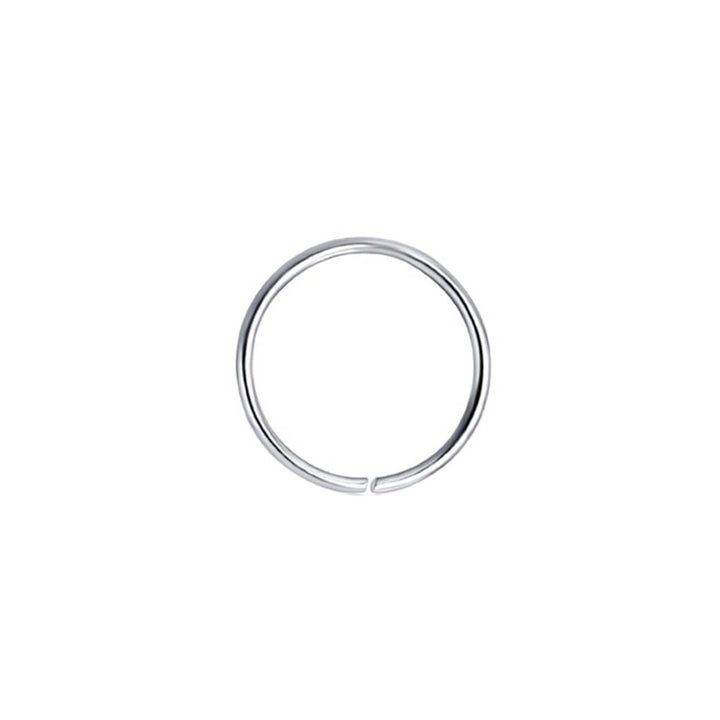 Nose ring nose tube 0.8mm 10mm (Steel 316L)