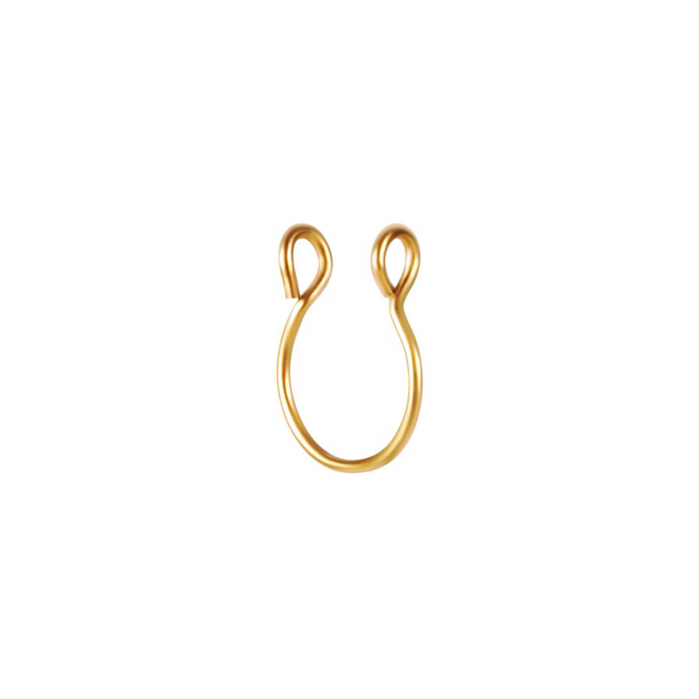 Feikki septum ring 0.8x8mm (Steel 316L)