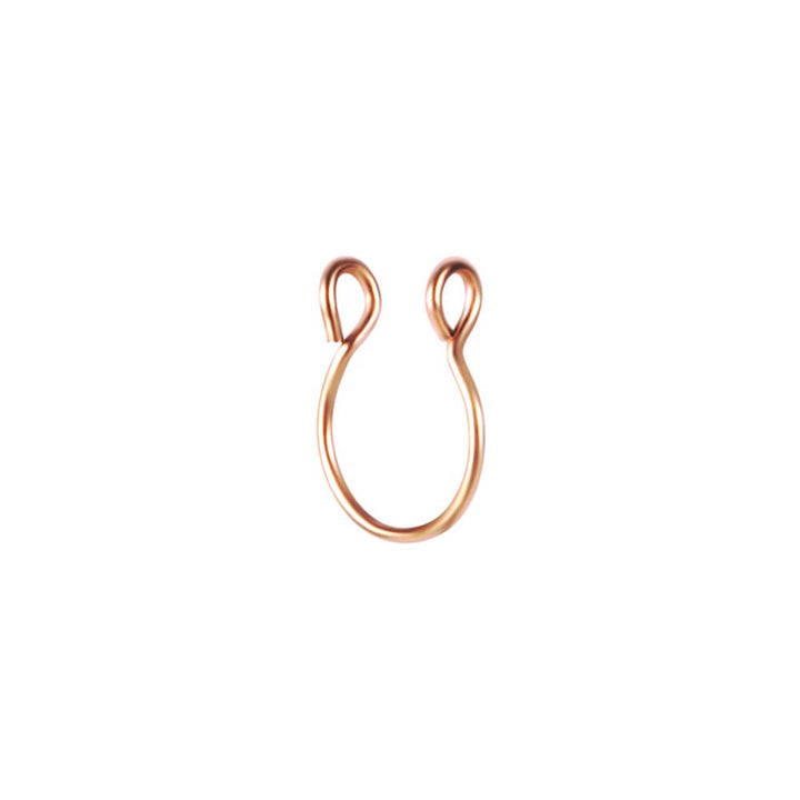 Feikki septum rengas 0.8x8mm (Teräs 316L)