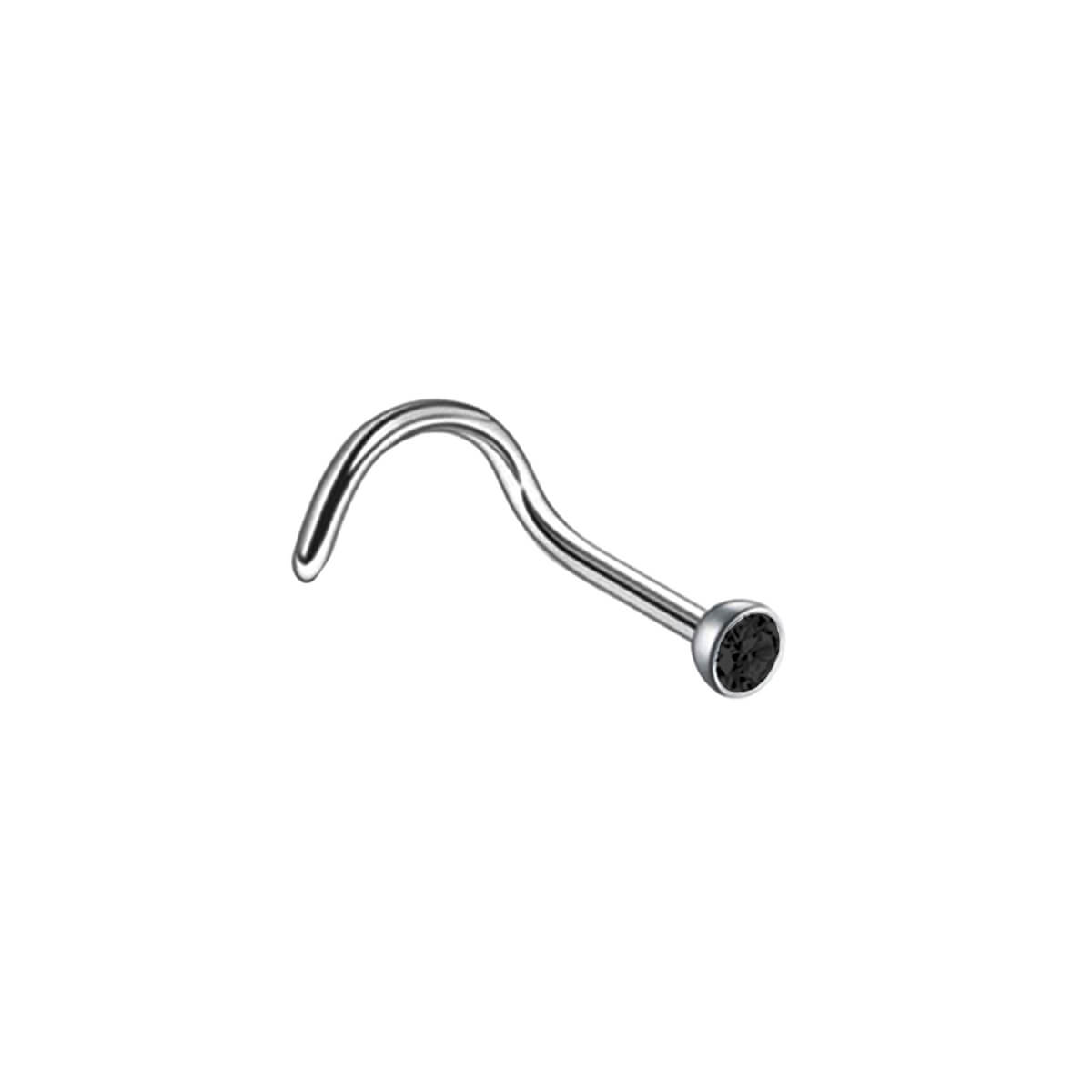 Spiral nose tube with artificial diamond 0.8mm (Steel 316L)