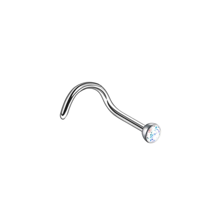 Spiral nose tube with artificial diamond 0.8mm (Steel 316L)