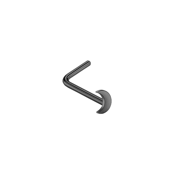 Moon nose piece bent L shape 0.8mm (Steel 316L)