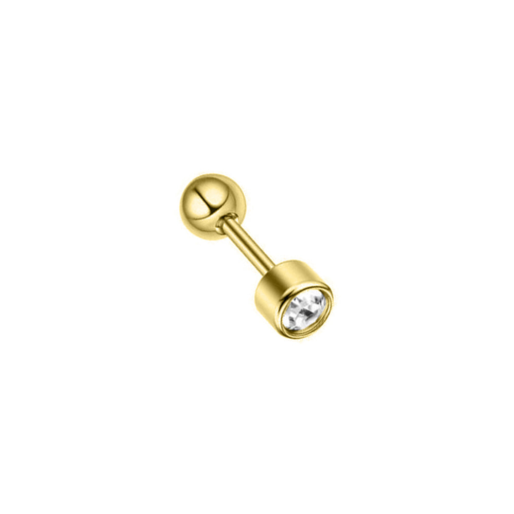 Zirconia pin with cartouche 1.2mm (steel 316L)