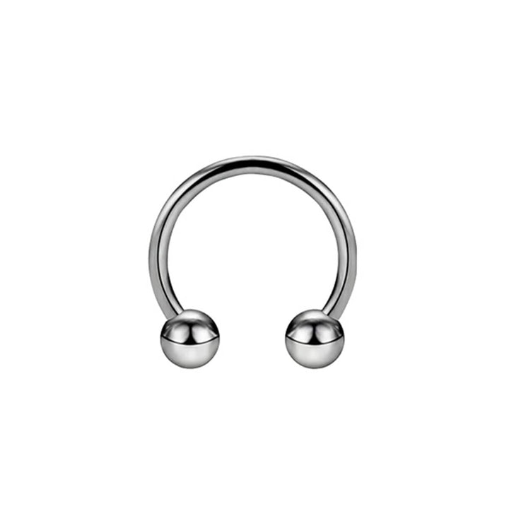 Hästsko i titan, 1,2 mm, cirkulär barbell (Titan G23) – Ninja.fi