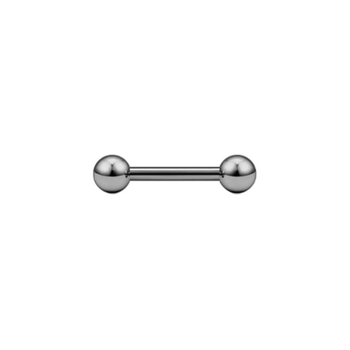 Suora tappi 1.2mm barbell (Titaani G23)