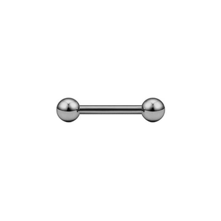 Suora tappi 1.2mm barbell (Titaani G23)