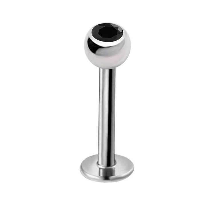 Stein Labret Lippe Rohr 1,2mm 8mm (Stahl 316L)