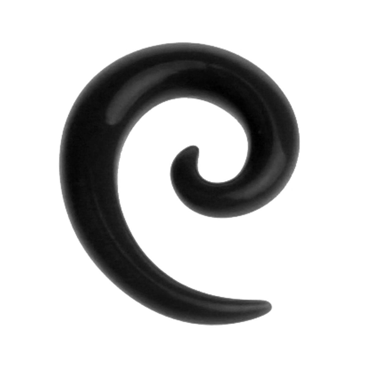 Musta 4mm spiraali venytyskoru 170800102704 | Ninja.fi