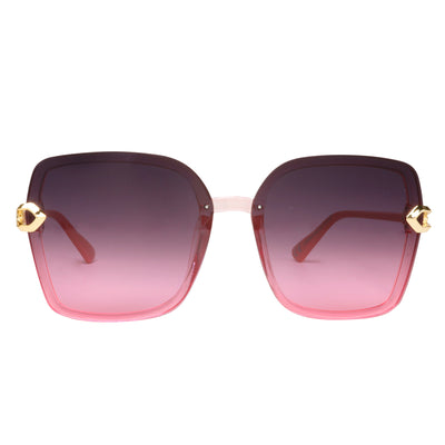 Women's angular sunglasses