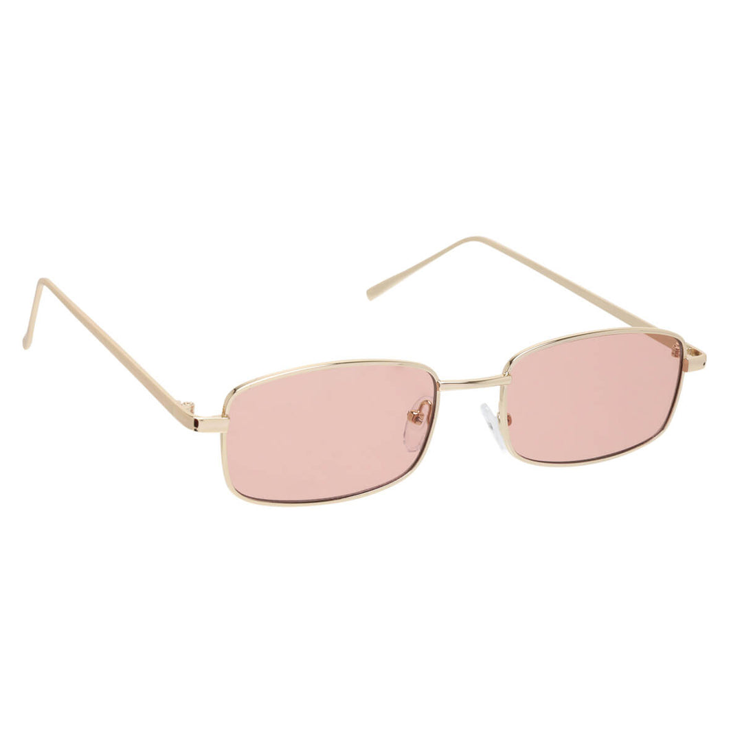 Low rectangular sunglasses