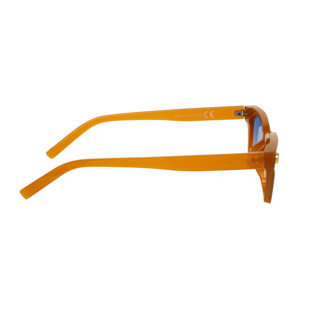 Rechteckige Sonnenbrille mit Dekoration