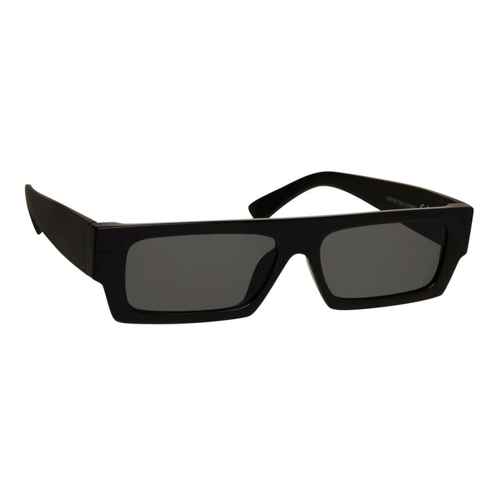 Low rectangular sunglasses