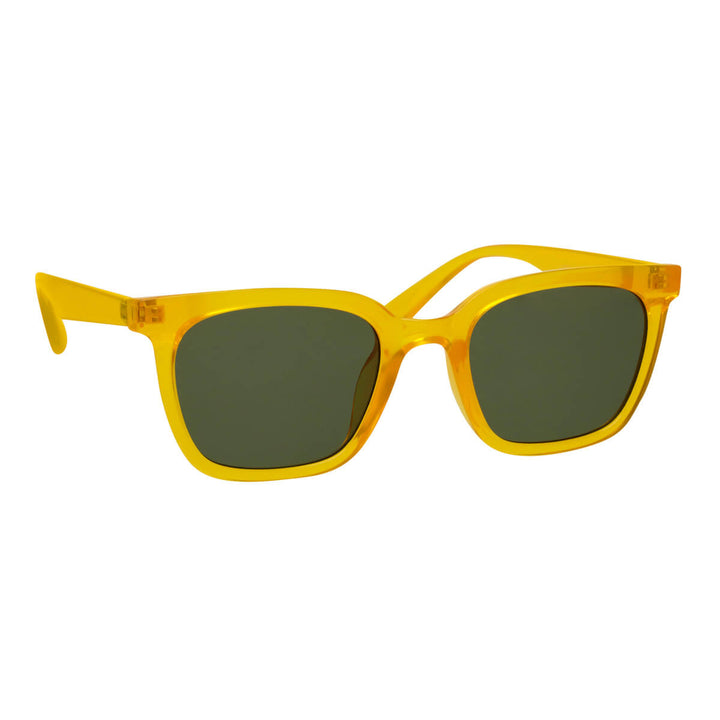 Flache, abgewinkelte Sonnenbrille