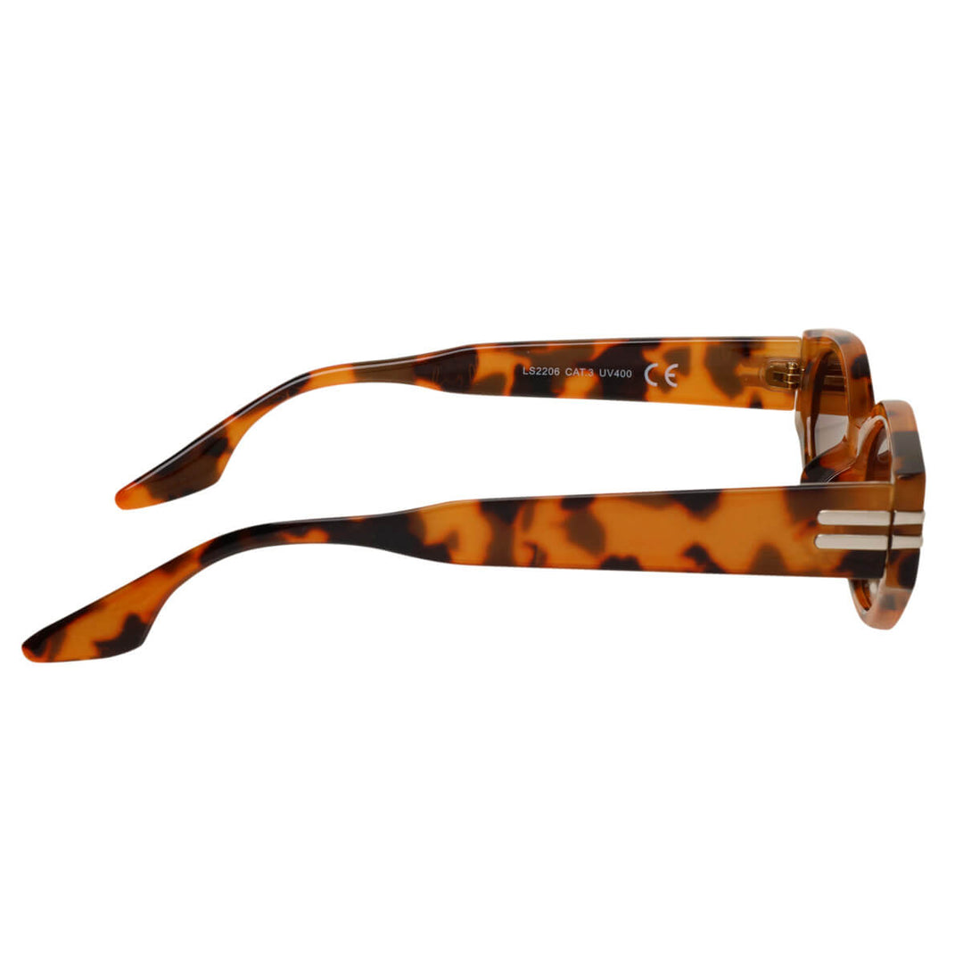 Eckige ovale Sonnenbrille