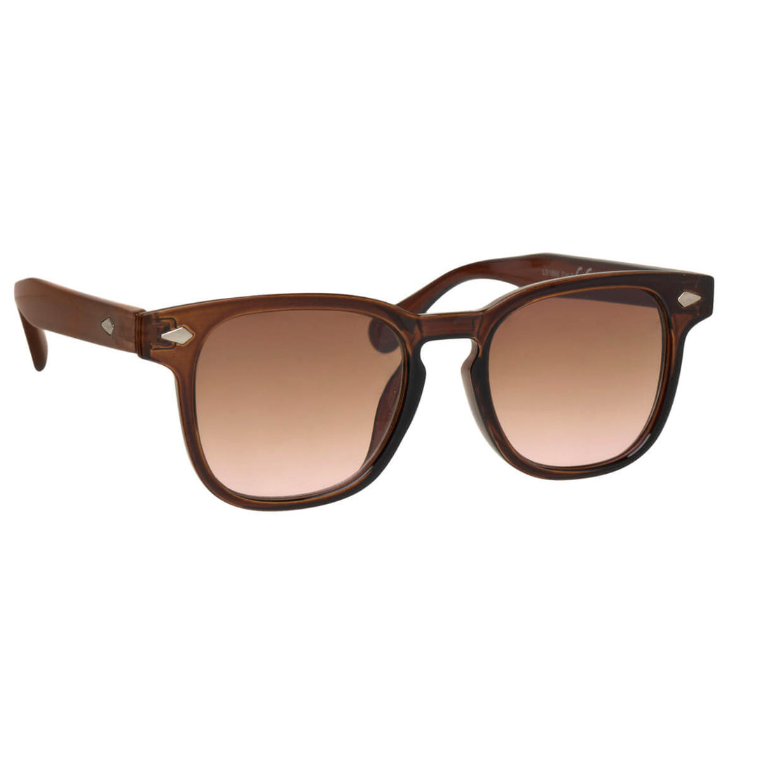 Flache Vintage-Sonnenbrille schmales Modell