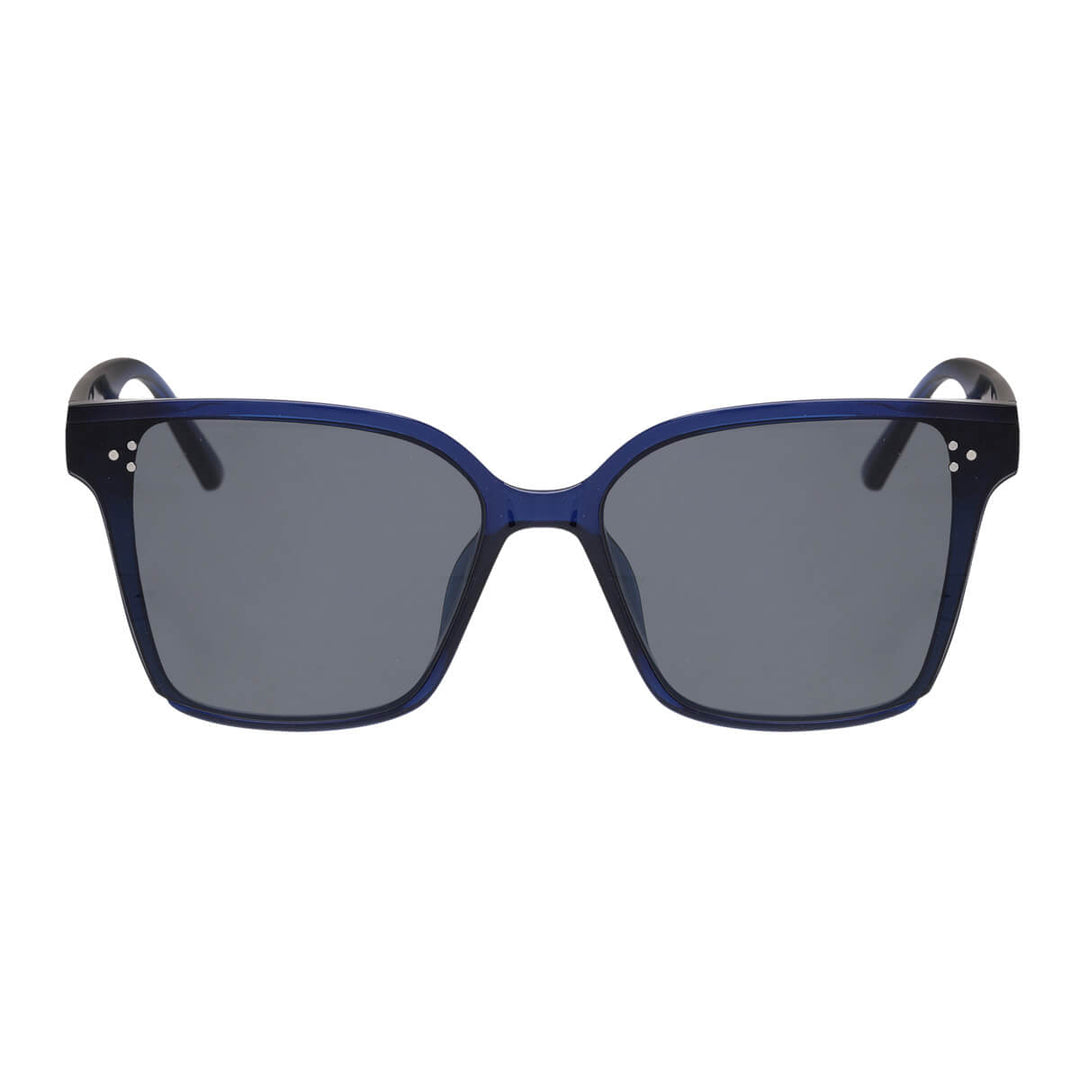 Women's big sunglasses with rivets