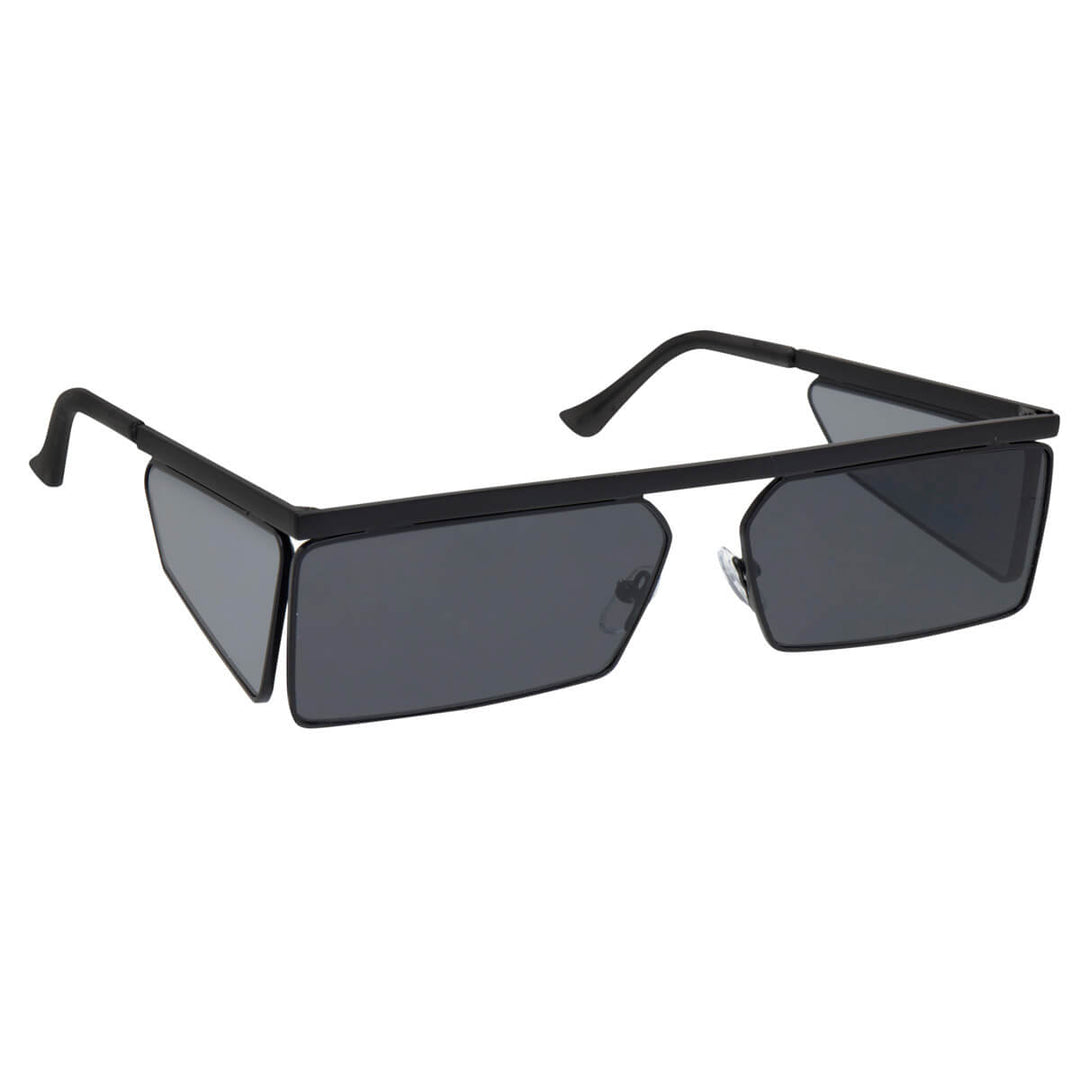 Rectangular low sunglasses flat top