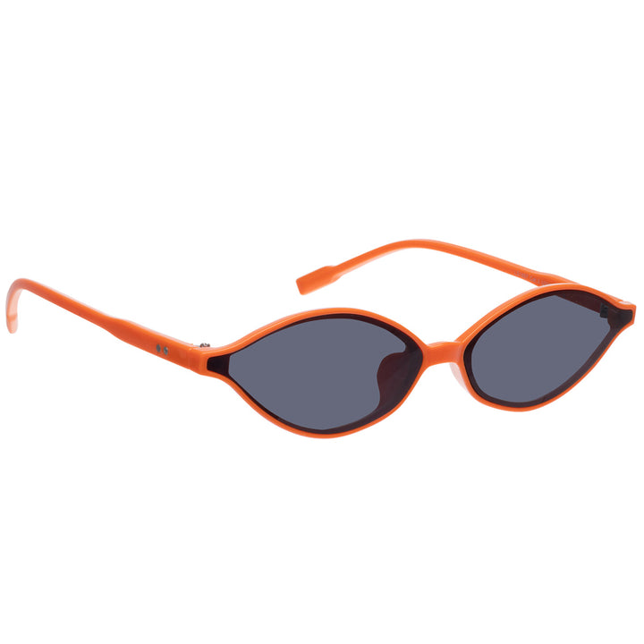 Ovale schmale Sonnenbrille