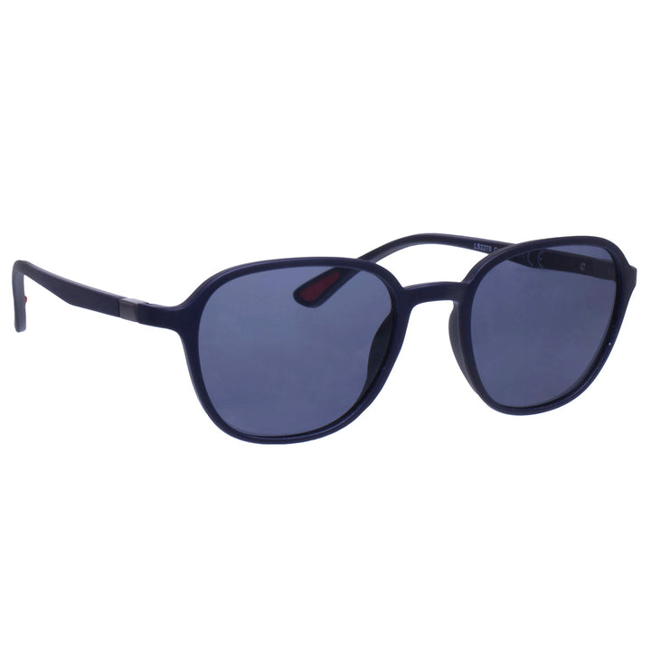 Slim round sunglasses with plastic frames