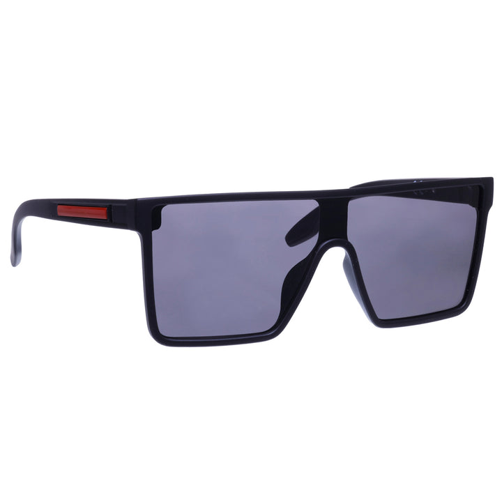 Angled flat top sunglasses