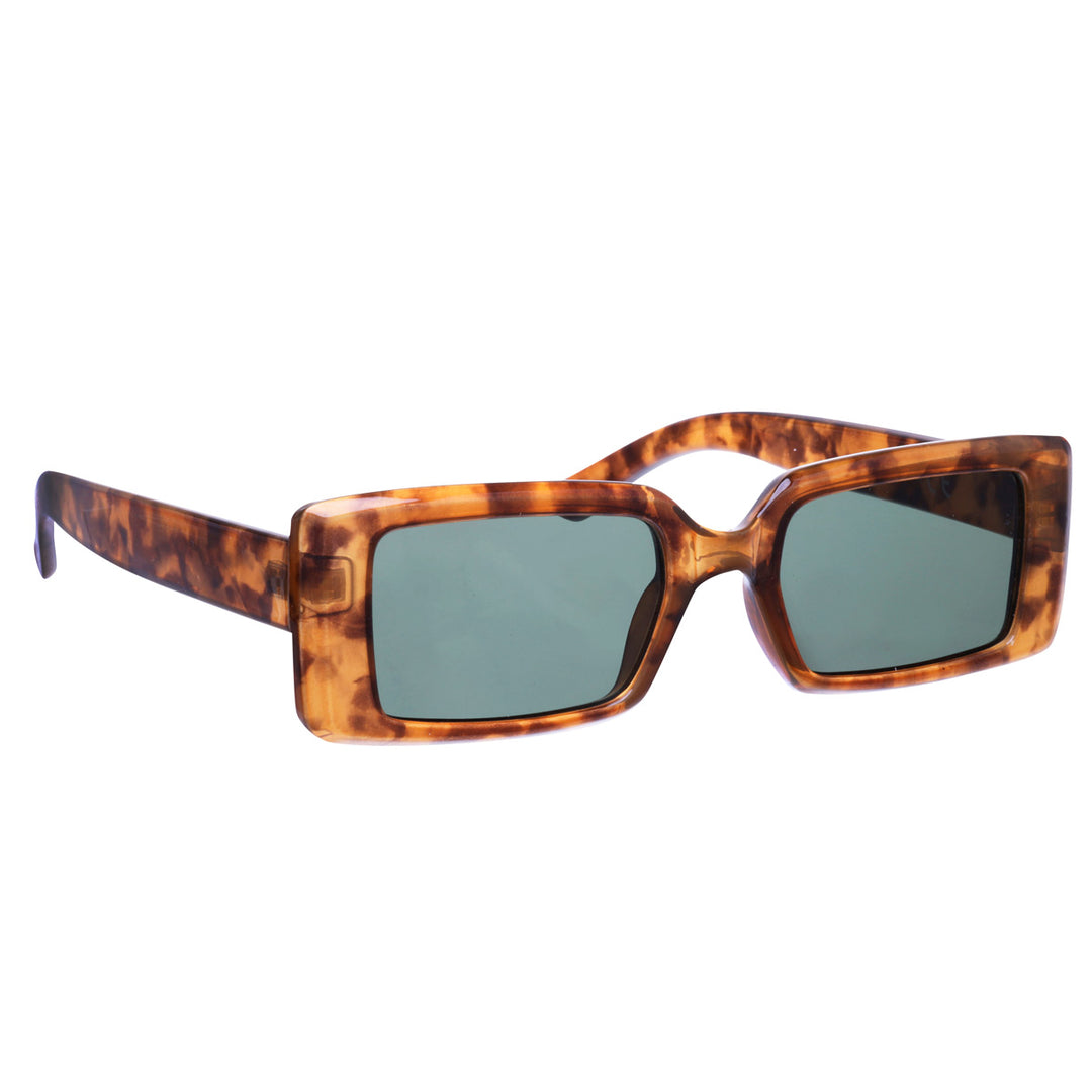 Low rectangular sunglasses