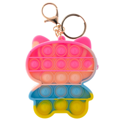 Pop it keychain and purse