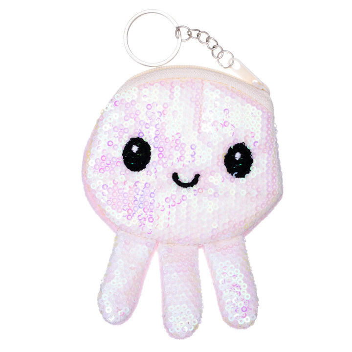 Paljetti octopus purse keyring