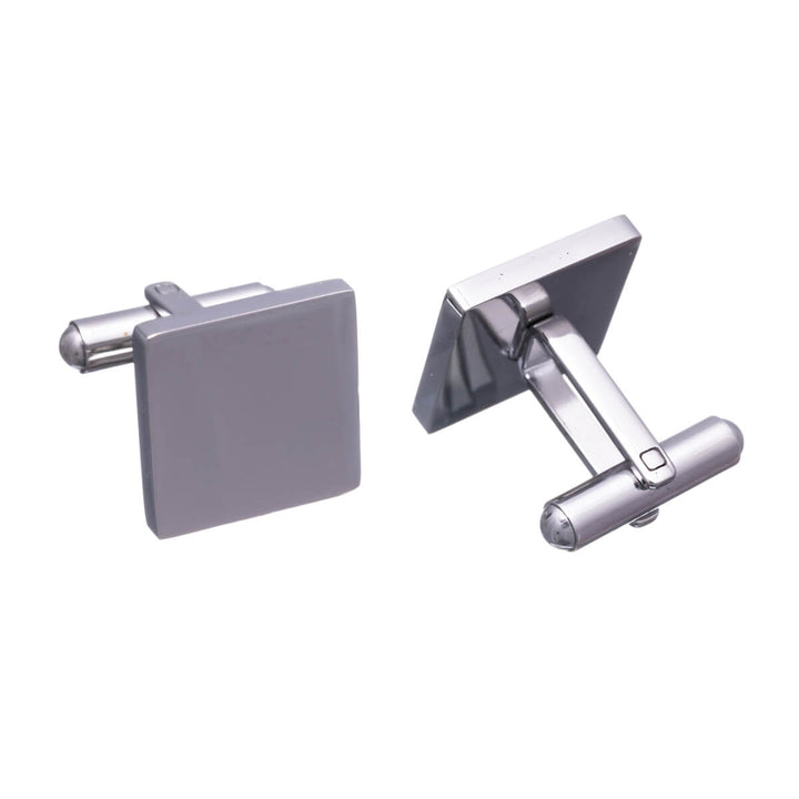 Classic reduced cufflinks square (steel 316L)