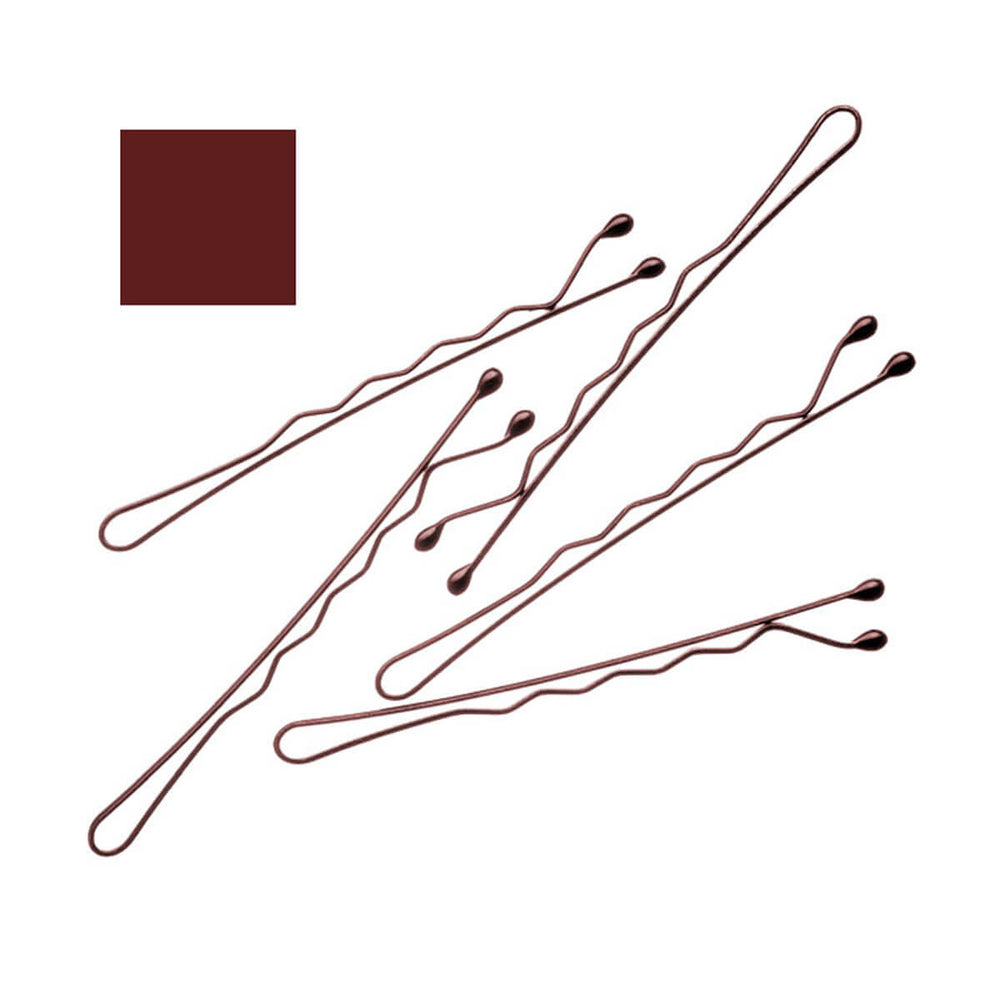Braune Haarspange, 6 cm, 302030001123 | Ninja.fi