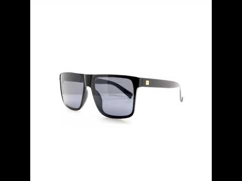 Men's angled sunglasses